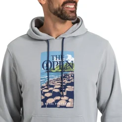 2025 Open Hoodie Grå