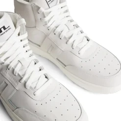 Ace High-Top Golf Sneaker Vit