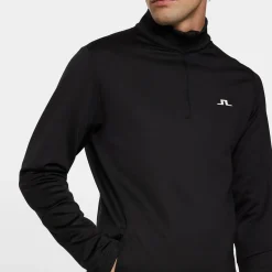 Aerial Quarter Zip Mid Layer Svart