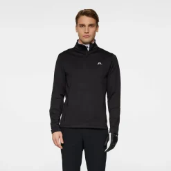 Aerial Quarter Zip Mid Layer Svart