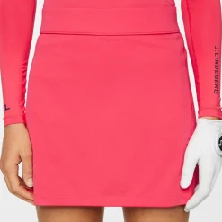 Amelie Mid Skirt Röd