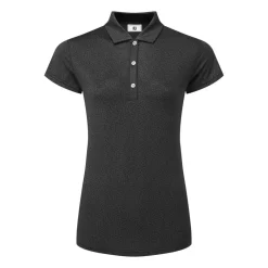 Animal Print Cap Sleeve Lisle Svart