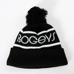 Bobble Hat Svart Vit