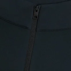 Brushed Back Tech Quarter Zip Svart