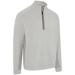Brushed Rib 1/4 Zip Pullover