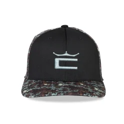 Camo Crown C Snapback Cap Svart