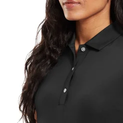 Cap Sleeve Lisle Svart