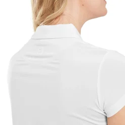 Cap Sleeve Lisle Vit