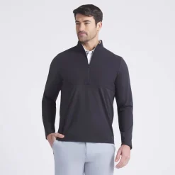 Cloudspun Tech Hybrid 1/2 Zip Svart