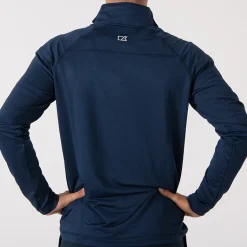 Coos Bay Half-Zip Blå