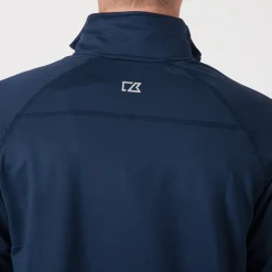 Coos Bay Half-Zip Blå