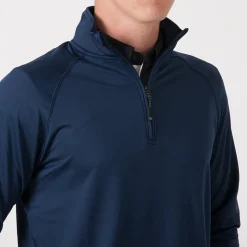 Coos Bay Half-Zip Blå
