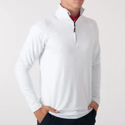 Coos Bay Half-Zip Vit