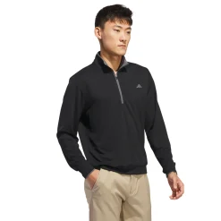 Core Lightweight Half-Zip Svart