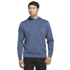 Core Print Hoodie Blå