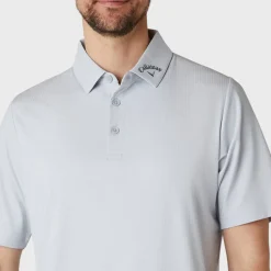 Emea Ss Ventilated Jacquard Polo