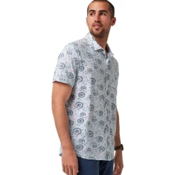 Flourish Button Up Vit