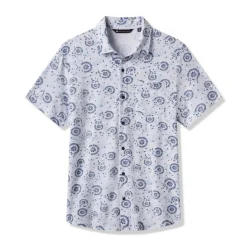 Flourish Button Up Vit