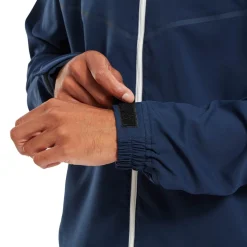 Full-Zip Zephyr Windshirt Blå