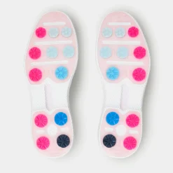 Galavant2r Side Dtripe Kiltie Vit Blå