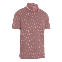 Geo Cocktail Print Polo