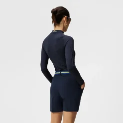 Gwen Long Shorts Blå