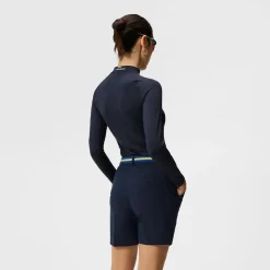 Gwen Long Shorts Blå