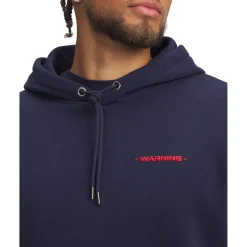 Hazard Warning Hoodie Blå