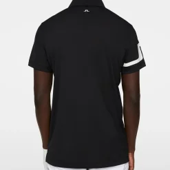 Heath Regular Fit Golf Polo Svart