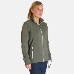 Hedda WB Full Zip Grön