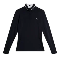 Hertta Long Sleeve Polo Blå