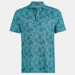 Hydrangea Tech Jersey Polo Grön