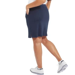 Interlock Skort - Long Blå