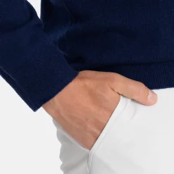 Lambswool Blend Quarter Zip