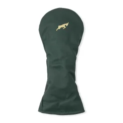 Leather Headcover Fairway Grön