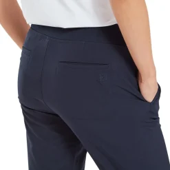 Lightweight Cropped Pant Blå