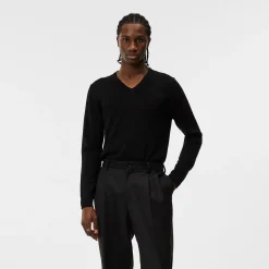 Lymann Merino V-Neck Sweater Svart