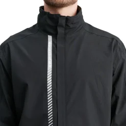 M Links Stretch Rainjacket Svart