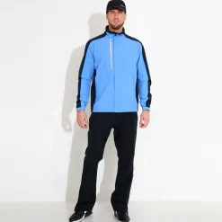 M Links Stretch Rainjacket Blå