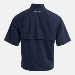 M Windbreaker SS 1/4 Zip Blå