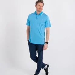 Mini Stripe Polo Blå