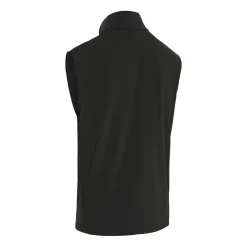 Mixed Media Vest Svart