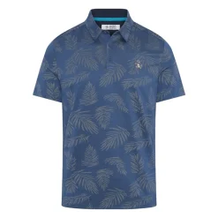 OP All Over YD Botanical Jacquard Polo