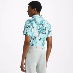 Photo Floral Tech Jersey Grön