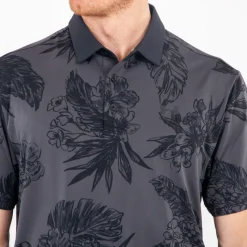 Playoff Polo 2.0 Floral Svart