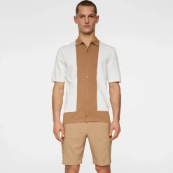 Rue Knitted Polo Shirt Vit