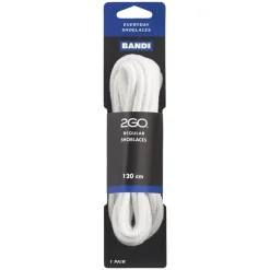 Shoelaces 182 White 120cm