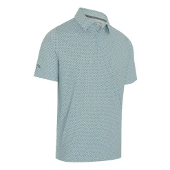 Textured Chev Printed Polo