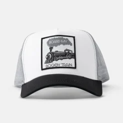 Trucker Board My Bogey Train Vit Grå Svart