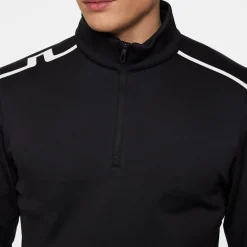 Vinnie Quarter Zip Mid Layer Svart